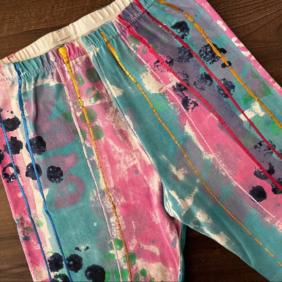 Vintage 80s Funky Design Biker Shorts - Picture 3 of 6